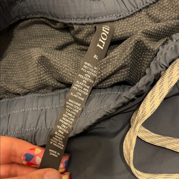 Vuori Women's Athletic Shorts in gray - Picture 4 of 5